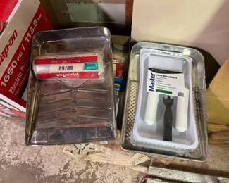 Painting and Carpentry Supplies.