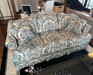 Floral Sofa by Vanguard Furniture.