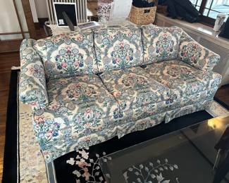 Floral Sofa by Vanguard Furniture.