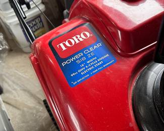Toro Snowblower