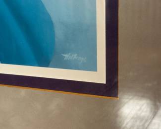 "L'ete Indien" Framed Artwork by Theberg.