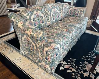 Floral Sofa by Vanguard Furniture.