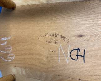 Set of 4 Chairs by Richardson Brothers Company.