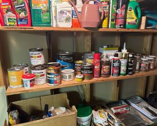 Painting and Carpentry Supplies.