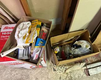 Painting and Carpentry Supplies.