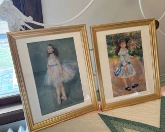 Framed Renoir Prints