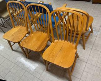 Set of 4 Chairs by Richardson Brothers Company.
