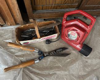 Toro Leaf Blower and other Gardening Tools.