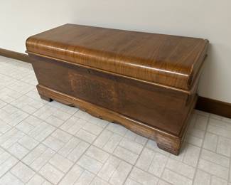 Vintage Cedar Storage Chest by Roos Chests.