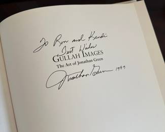 Gullah Images, The Art of Jonathan Green, Cocktail Table Book, Signed.