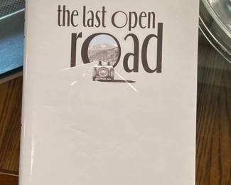 The Last Open Road, signed book