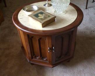 Drum table $75. decor