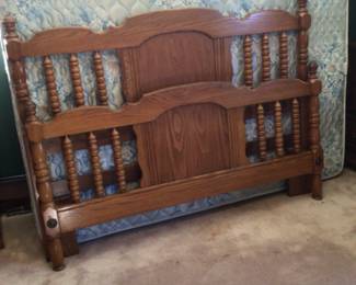 Full size bed w/ mattress set $250.
