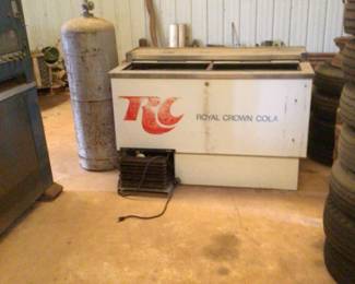 Vintage RC Cola cooler $150