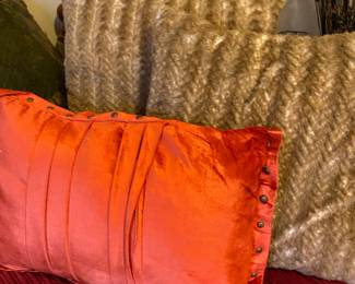 Assortment of Throw Pillows