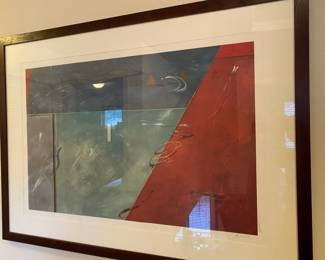 Contemporary Color Block Painting by Jimmie Lee Brown