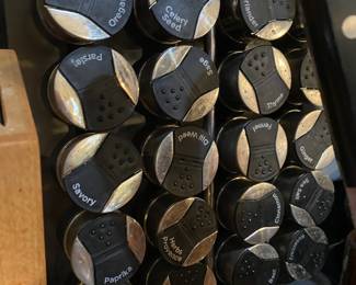 Set of Spice Containers