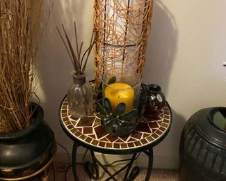 Wicker Shade Table Lamp