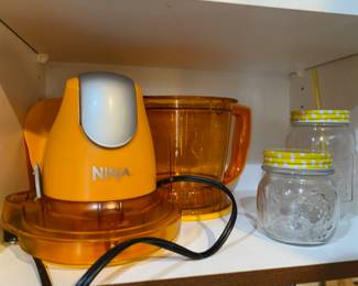 Orange Ninja Storm Blender Series Food Processor - QB700Q2 