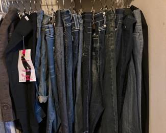 Assortment of Jean Pants, Shorts and Capris