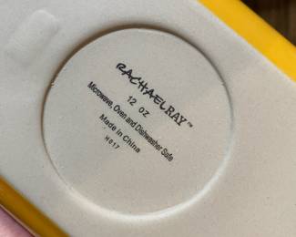 Rachael Ray Yellow Square Covered Casserole Dish & Dipping Bowls