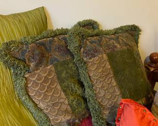 Assortment of Throw Pillows