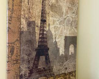 Canvas Print "April in Paris" by Keith Mellett