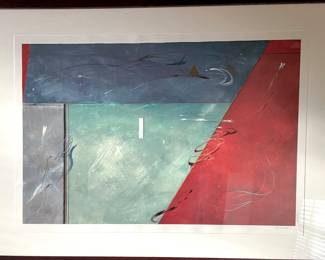 Contemporary Color Block Painting by Jimmie Lee Brown