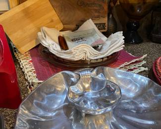 Wilton Armetale Shell Hors D’vor 2 Piece Dish
