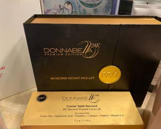 Donna Bella Premium Edition 4-in-1 - 60 Second Face Lift in Box, Donna Bella 24K Caviar Split-Second Face Lift