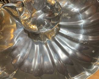 Wilton Armetale Shell Hors D’vor 2Piece Dish