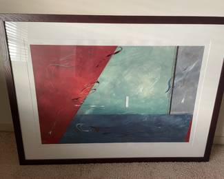 Contemporary Color Block Painting by Jimmie Lee Brown