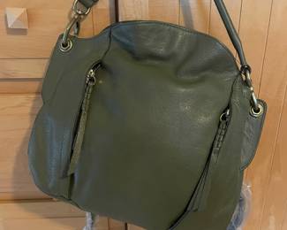 Oryany Green Leather Hobo Bag/Purse