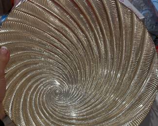 swirl glass bowl