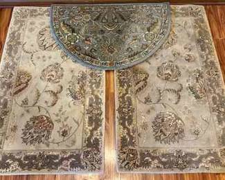 3 Wool Accent Rugs