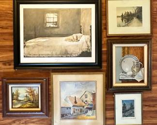 Framed Art, Most Signed Original