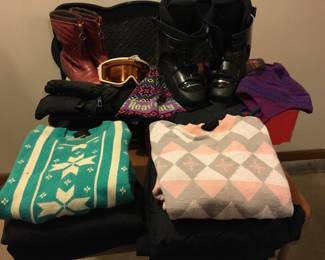 Ladies Vintage Ski Lot