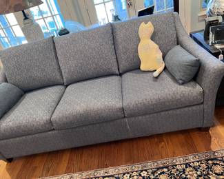 This is a sofa bed the color is luscious muted blue