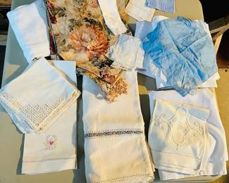 Collection of Vintage & Antique Linens
