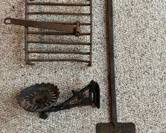 (3) Antique Iron Tools Possible 18th Century!
