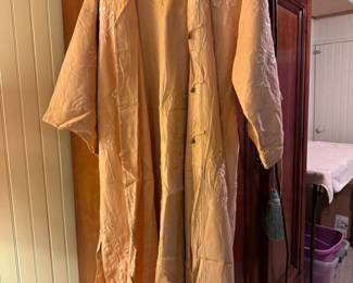 Vintage Genevieve Meyers Silk Robe
