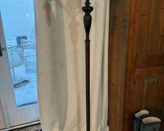 5ft Bronze Style Old Style Floor Lamp
