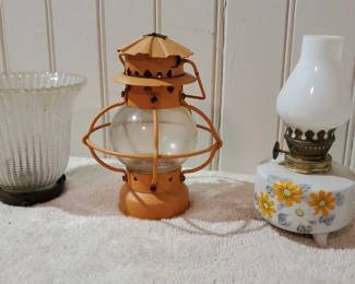(3) Miniature Lanterns Of Various Style
