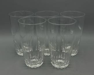 (5) Diamant Highballs By CRISTAL D'ARQUES-DURAND
