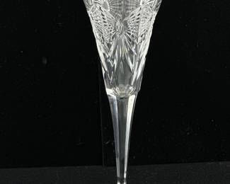 Waterford Millenium Series "Happiness" Fluted Champagne Crystal
