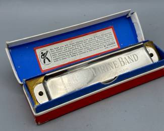 Hohner Marine Band No. 364 Harmonica In Box
