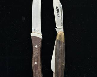 Buck & Edge Mark Explorer Knives
