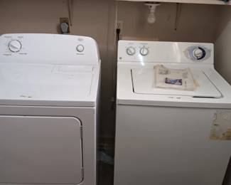 Roper electric dryer and GE washer both work $50.00 each
