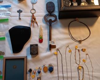 Gold and diamond bracelets and earrings  and gold chains

 
