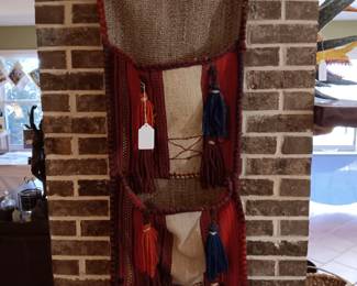 wall hanging with pockets